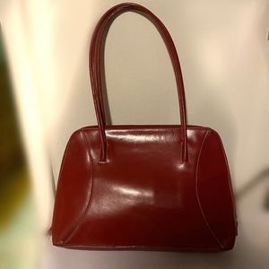 FREE SHIPPING TODAY ONLY!!!Red Leather Bag